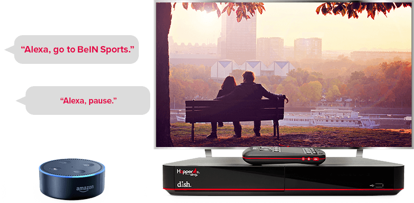 TV manos libres de DISH - Controla tu TV con Alexa de Amazon - San Jose, CA - Sky Bay Area - Distribuidor autorizado de DISH